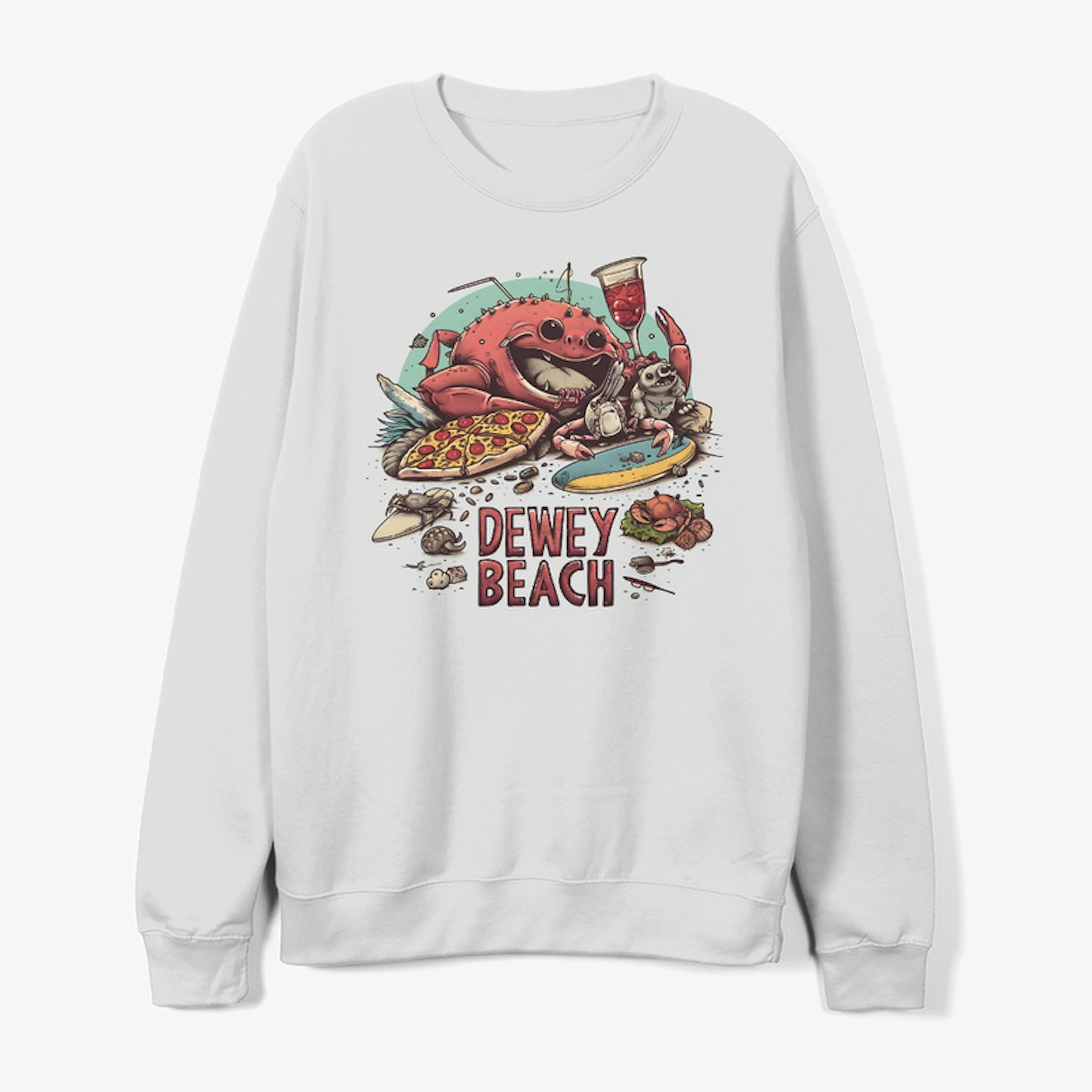 Crab Crewneck (Front Only)